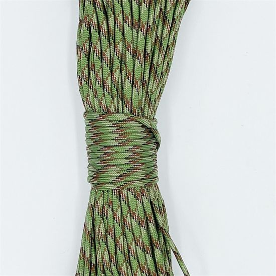 Corde Paracord 330lb 4mm 7 Brins – Bobine 30m Arc-en-ciel, Résistante, Anti-abrasion, Idéale Camping, Bricolage, Survie, Bracelets DIY