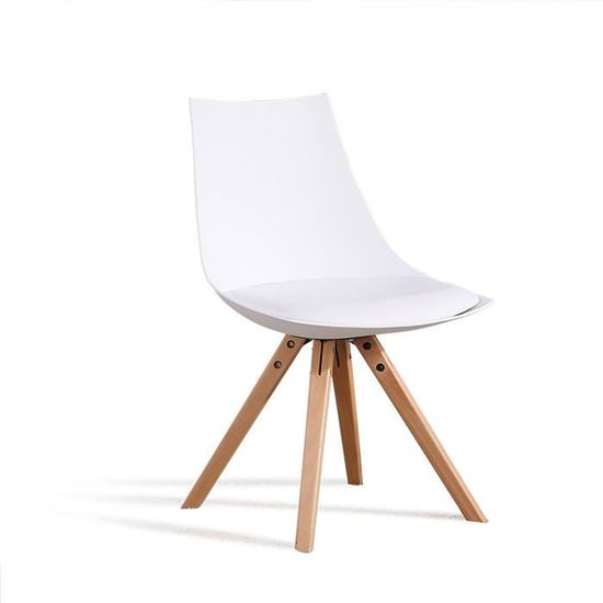 Designetsamaison Chaise scandinave Grise Romano