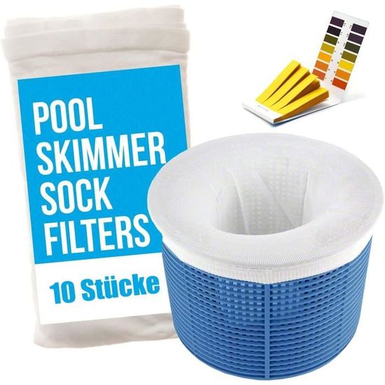 30Pcs Chaussettes de Skimmer de Piscine Pool Skimmer Socks Filtre Skimmer  Piscine Nylon pour Panier Skimmer Réutilisable Chaussette - Cdiscount Jardin