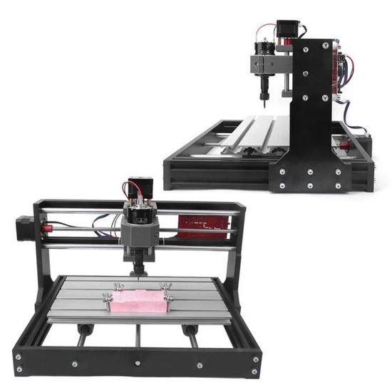 Machine de gravure laser pour bois routeur Vogvigo CNC 3018pro-M DIY Mini CNC Machine 