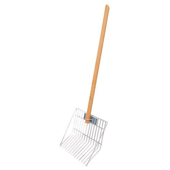 Fourche à Fumier Kerbl - Manche Frêne 135cm, 4 Dents Acier
