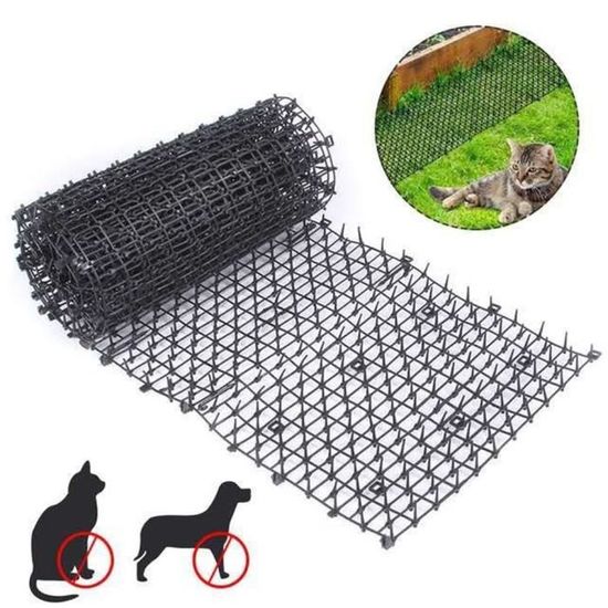 Clôture à piques anti chat chien jardin animaux extérieur protection — free download
