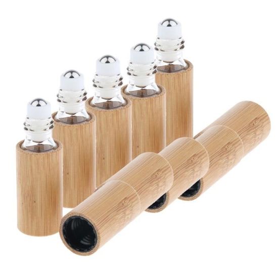 Lot De 5 Flacons Pulvérisateurs En Verre Vides – Capacité 5 Ml, Pour Parfum Ou échantillons