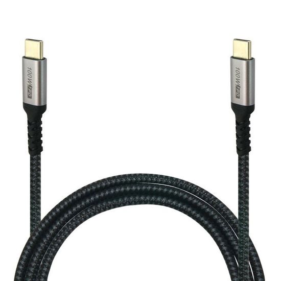 Câble USB Pour Type-C Fibre De Nylon Tressé Connecteur Ultra Résistant