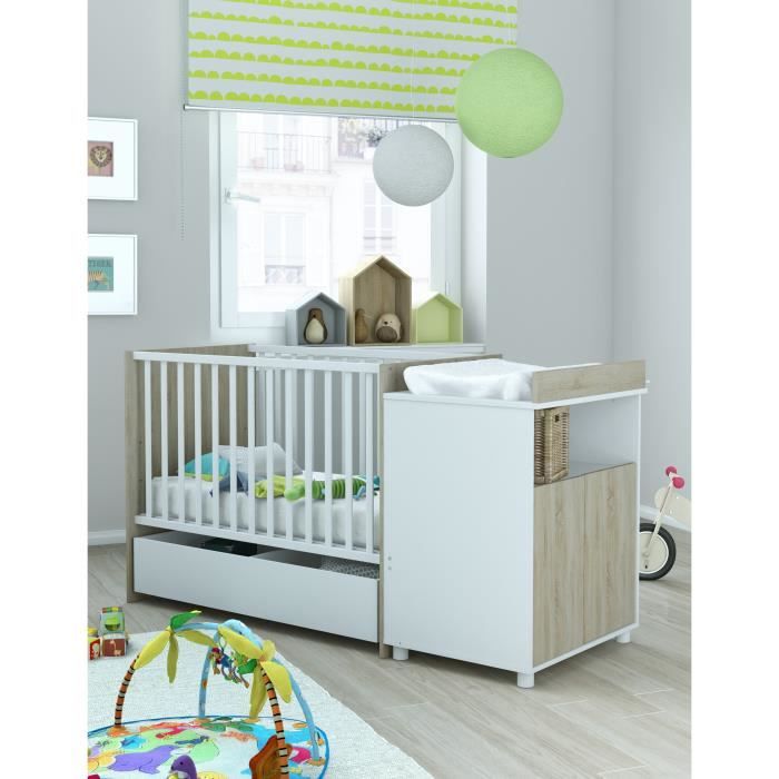 Joy Lit Combine Evolutif Bebe Avec Tiroir Chene Brosse Et Blanc Perle 60x1 Cm Cdiscount Puericulture Eveil Bebe Joy Lit Combine Evolutif Bebe Avec Tiroir Chene Brosse Et Blanc Perle 60x1 Cm Cdiscount Puericulture Eveil Bebe
