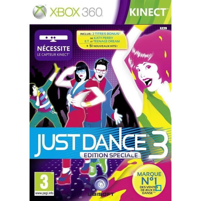 JUST DANCE 3 KINECT / Jeu console X360