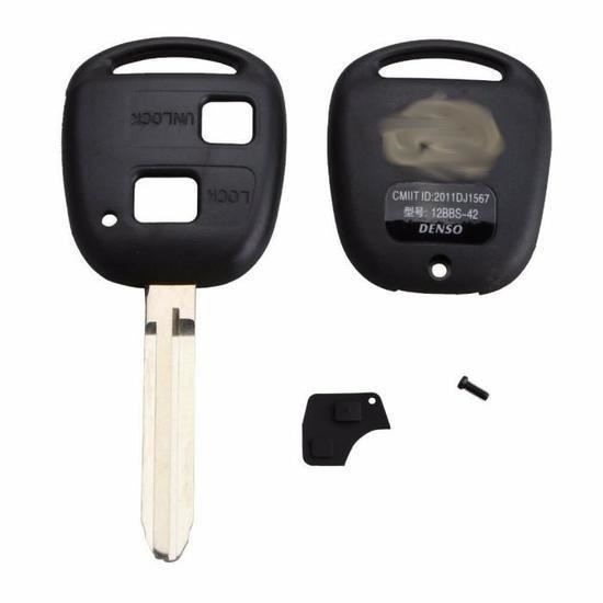 Boîtier Coque télécommande clé plip TOYOTA CAMRY RAV4 PRADO COROLLA TARAGO AVE