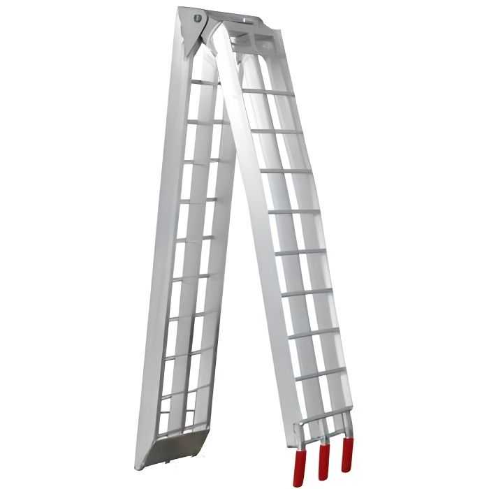 Rampe de chargement pliable en aluminium antidérapante motos quads voitures remorques rails d’accès charge Max 340 kg 3401104