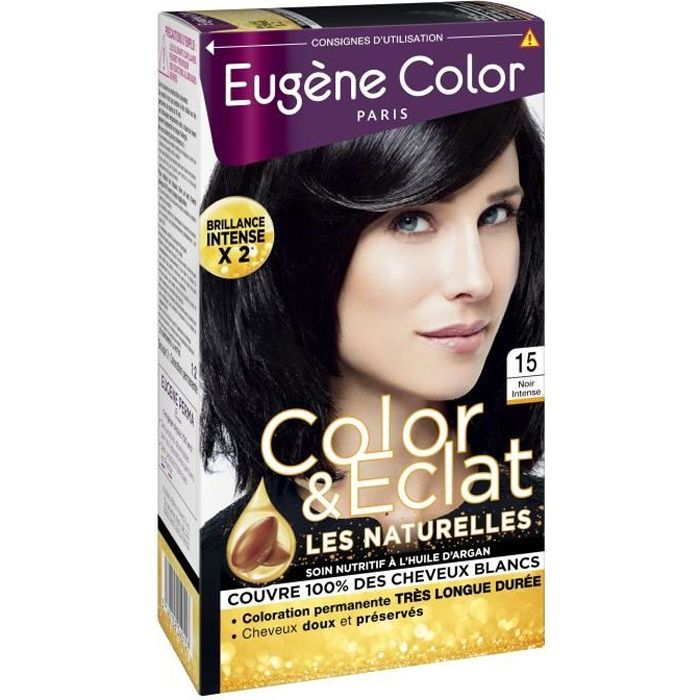 Eugène Color Les Naturelles Crème Colorante Permanente n°15 Noir