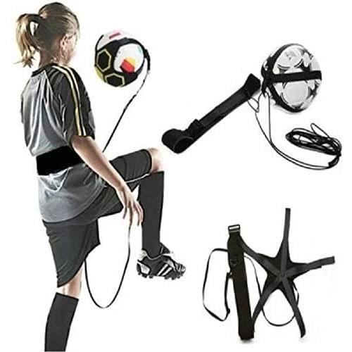Ceinture d'entraînement de football, entraînement auxiliaire, noir