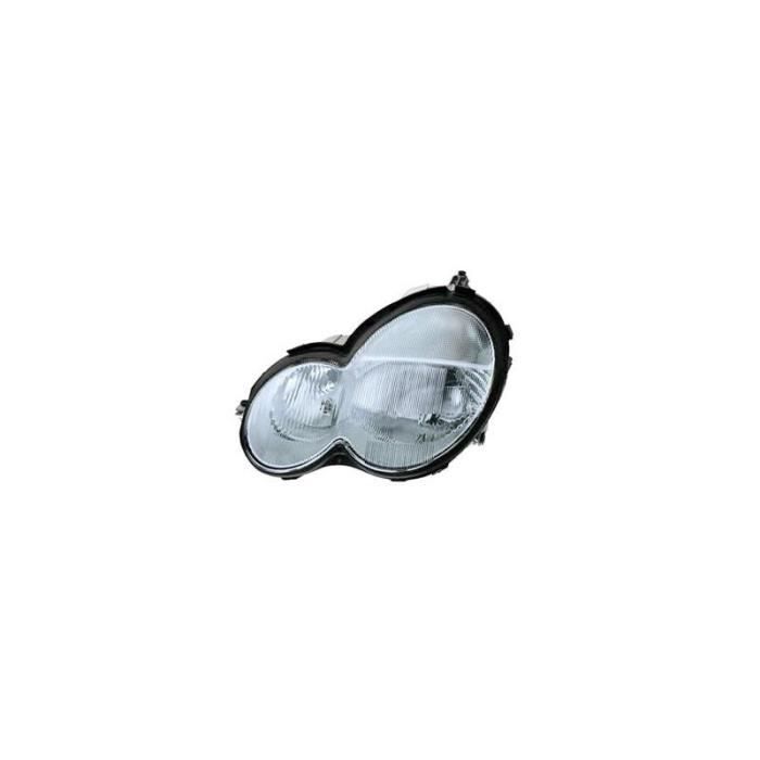 Phare gauche avec clignotant pour Mercedes classe C W203 coupe de 2001 a 2004