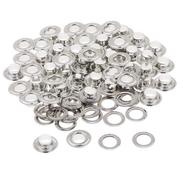 ACCESSOIRES REPASSAGE - COUTURE - PIECES REPASSAGE - COUTURE Oeillet 50 Pièces