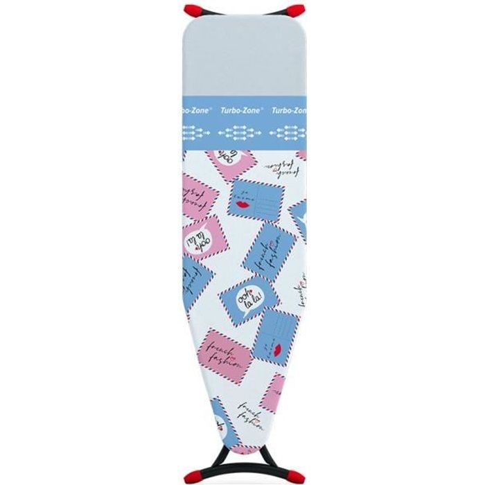 Table à Repasser Loveletters de French Fashion® - 137x38cm – Planche pour Repasser Votre Linge confortablement.
