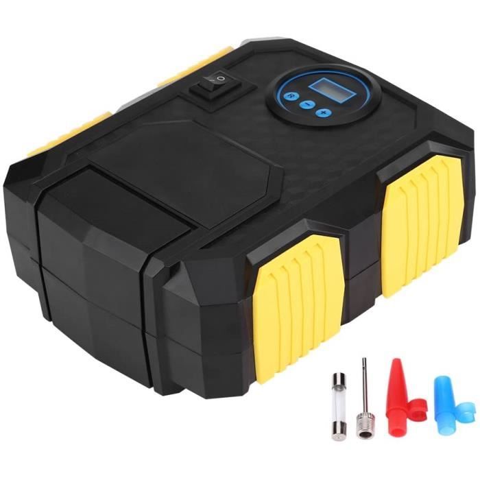 Tire Inflator, Compresseur D'air 150PSI Pompe De Gonflage De Pneu De Voiture Portable Numérique DC 12V pour Voitures Balles Vél 935