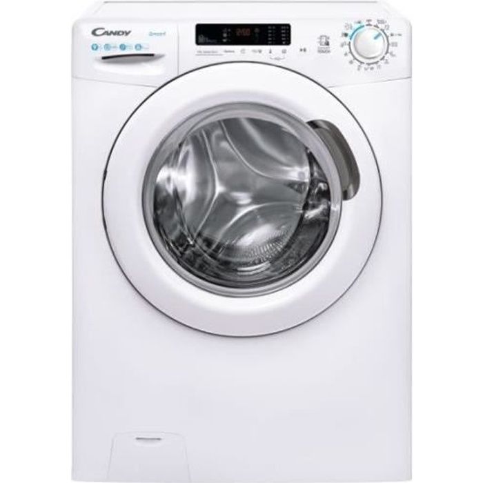candy lave linge hublot sechant csw 41062dbe 10kg blanc