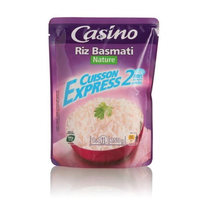 Riz basmati cuisson express - 250 g