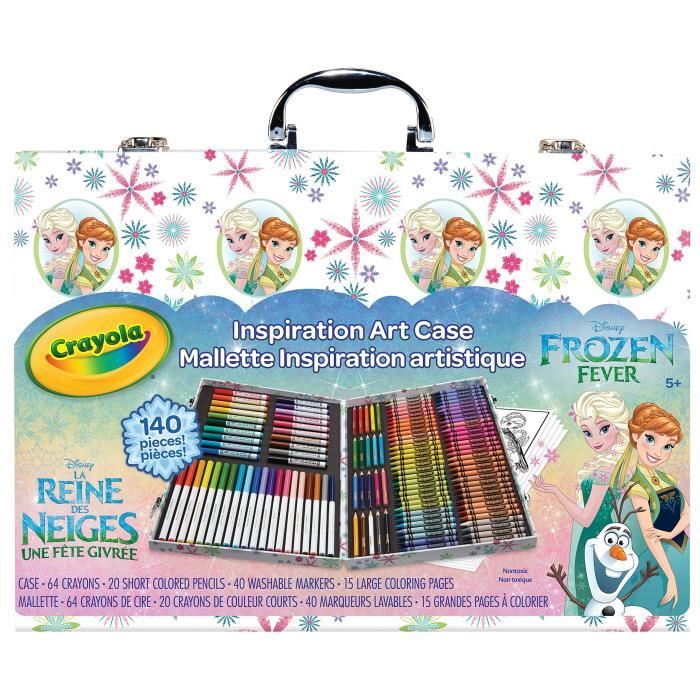 Jeu De Coloriage CRAYOLA Cas d'art Inspiration congelé, Les styles peuvent varier F5588