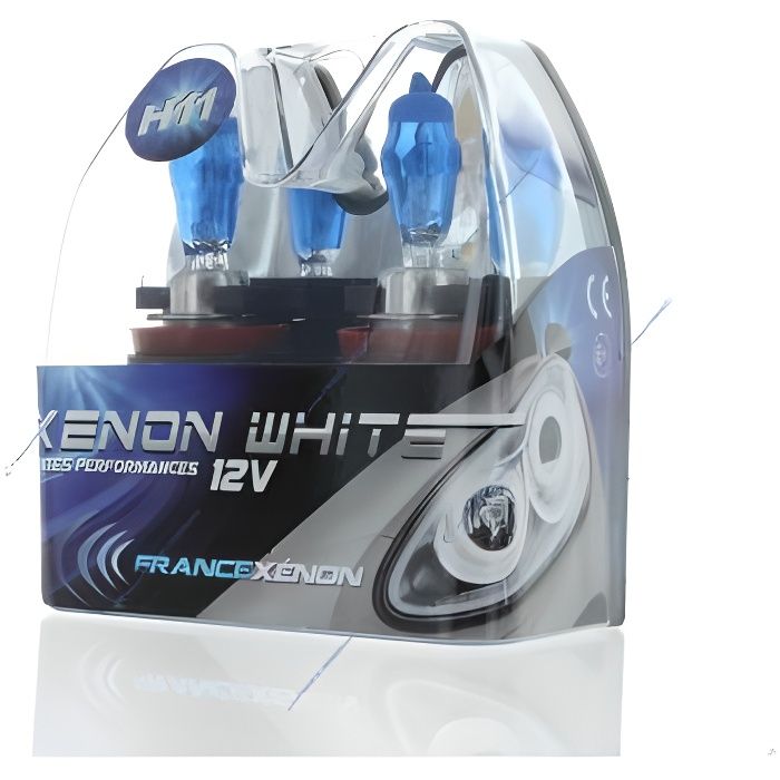 2 x Ampoules H11 55W 6000K HOD Xtrem - FRANCE-XENON
