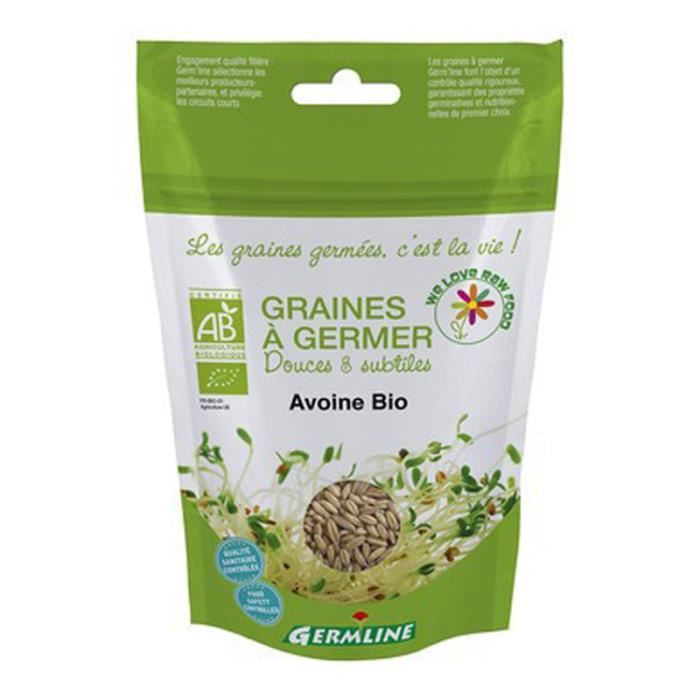 Germline Graines à Germer Avoine Nue Bio 200g