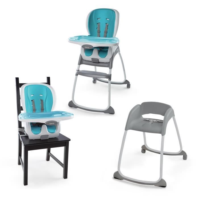 INGENUITY Chaise haute Trio 3-in-1 SmartClean High Chair™ - Vert d’eau