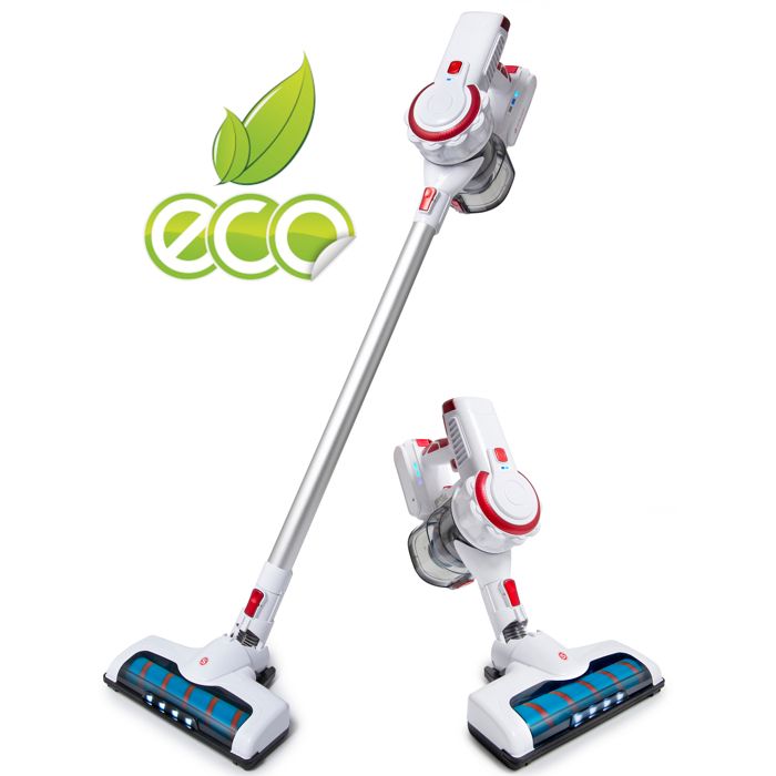 Singer Sonic VC300 Aspirateur Balai Sans Fil Sans Sac Multifonction, 2 en 1, Silencieux et moteur Brushless