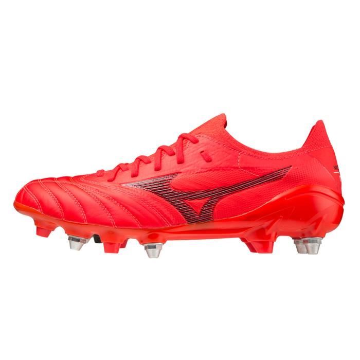 Mizuno Morelia Neo 3 Elite Mix SG Rouge Cuir de kangourou