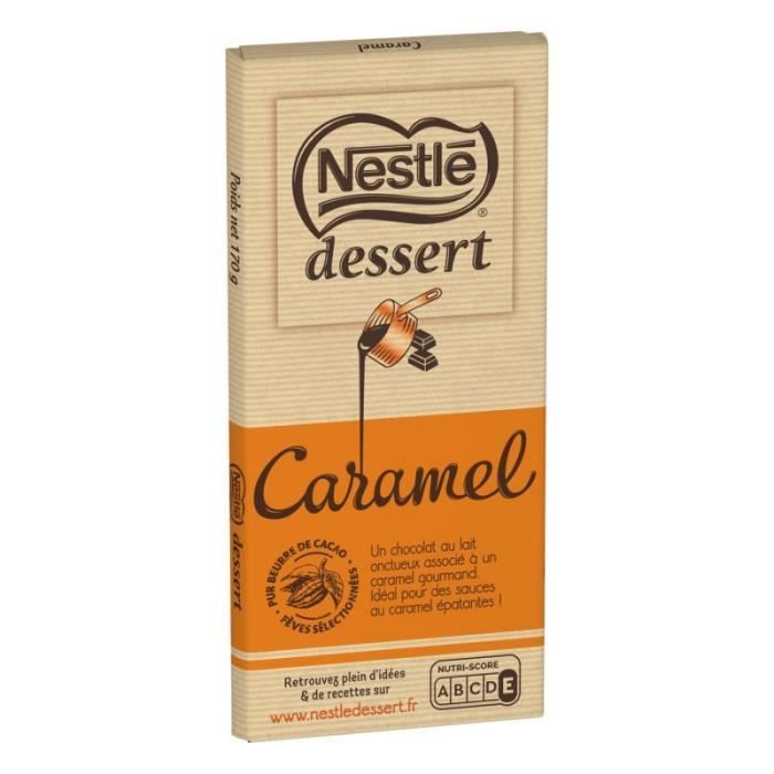 NESTLE DESSERT - Dessert Chocolat Caramel 170G - Lot De 4