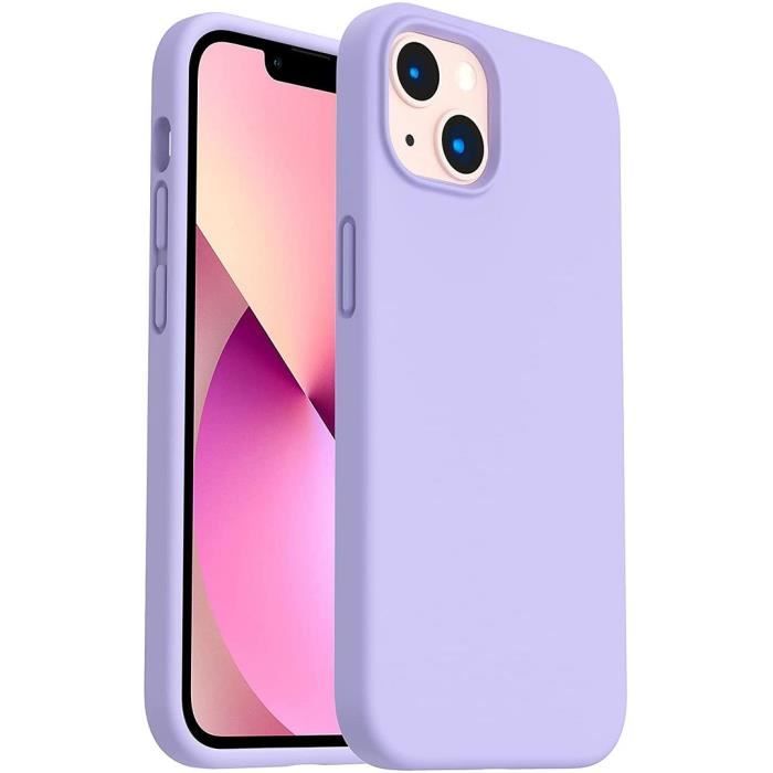 Coque Silicone Slim Pour iPhone 13 mini (5,4-) Violet PROSHOP®