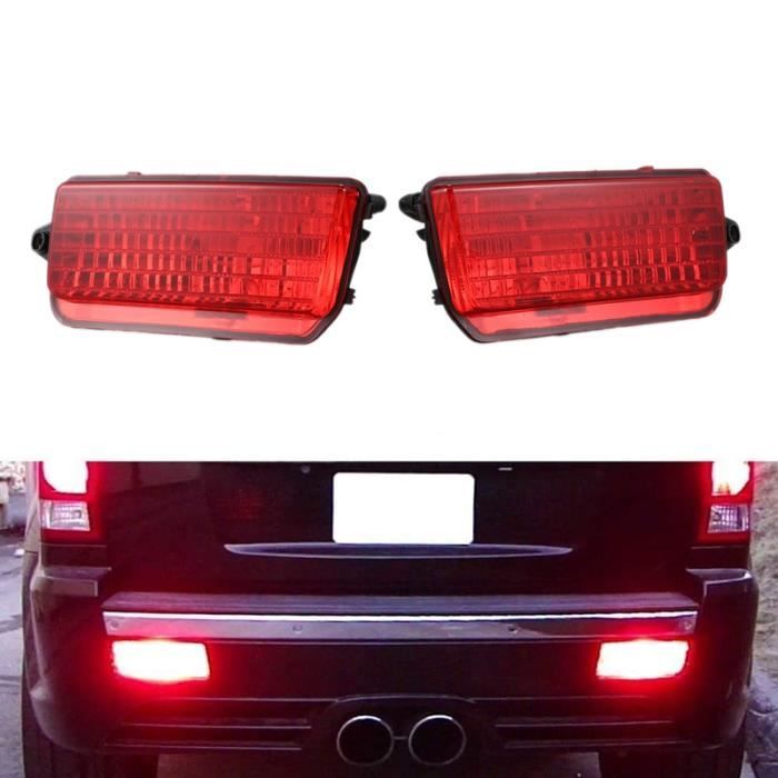 2 PièCes SéRies ArrièRe Feu ArrièRe Pare-Chocs Phares Antibrouillard Conduite Lampes 55156102AA 55156103AA pour Jeep Grand Cherokee
