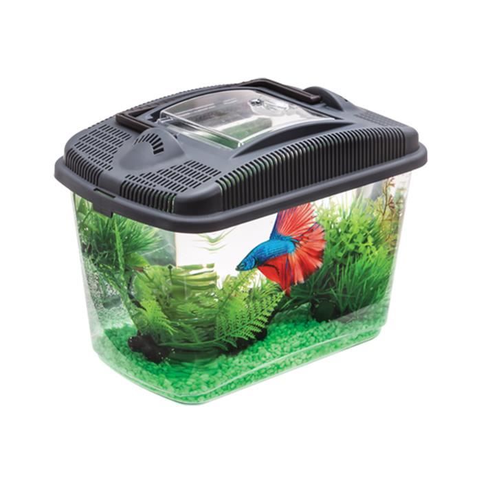 Vadigran - Aquarium 3 Litres, 23,7 x 15,4 x 17,3 cm.