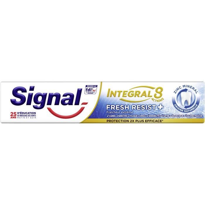 Signal Dentifrice Antibactérien Fresh Resist Plus 18H Protection 75ml