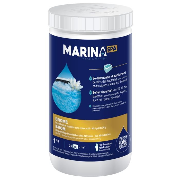 Brome pour spa en mini de 20G Marina 1Kg - vue 2