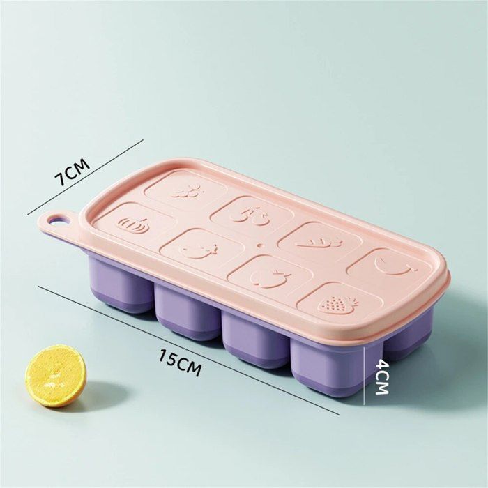 Lot De 16 Protections D'angle En Silicone Pour Plaque De Décongélation - Rouge, 5x2.5x1.2 Cm