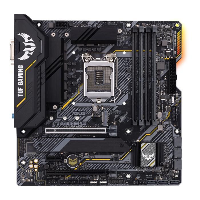 Carte mère ASUS TUF GAMING B460M-PLUS Intel B460 LGA 1200 4xDDR4 128GB Micro ATX - Asus