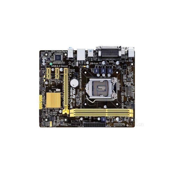 Carte mère ASUS H81M-D PLUS Intel H81 LGA 1150 2xDDR3 16GB Micro ATX - Asus