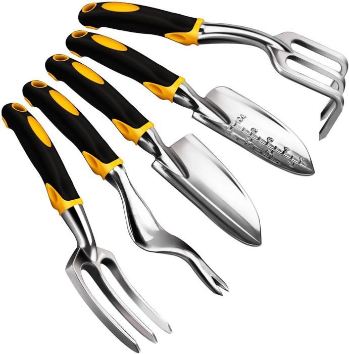 Ensemble d'outils de jardinage, lot de 3 outils de jardinage robustes Ensemble d'outils de jardinage, lot de 3 outils de jardinage robustes