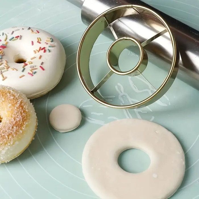 Moules Multicouches Emporte-Pièces Ronds 2 Pièces – 8 Tailles Pour Biscuits, Scones, Beignets, Pâtisserie Facile Et Pro