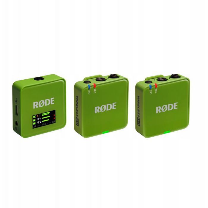Microphone sans fil - RODE - Go III - Omnidirectionnel - 32 bits - Vert