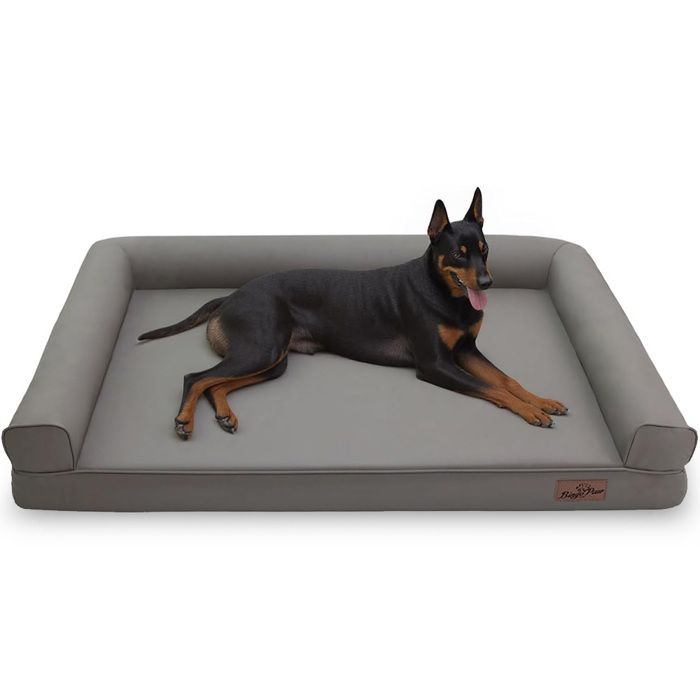 Meilleurs prix pour Canapé pour Chien - UNHO - XXL - 130x98x18cm - Déhoussable - Lavable - Confort Optimal