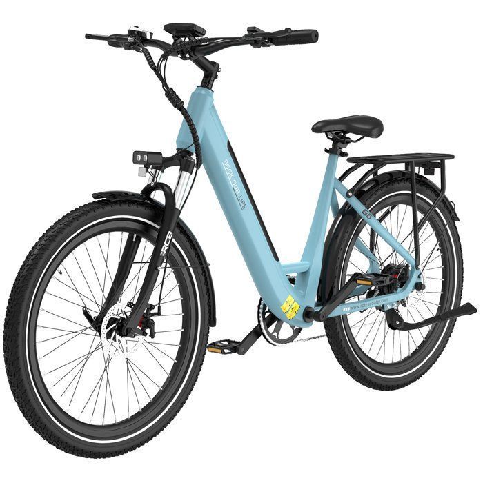 RCB G6 Vélo Électrique 275 480W 36V 13Ah Jusquà 80 km 38Nm Capteur de Couple 7 VitessesBleu