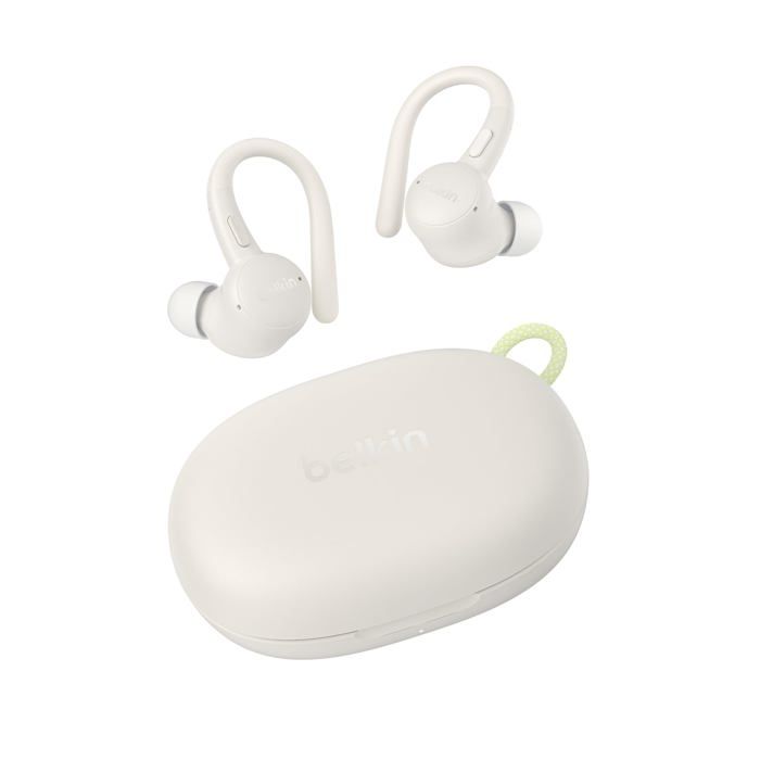 Écouteurs Bluetooth Belkin SoundForm ActiveFit – Autonomie 36h, IP54 - vue 3