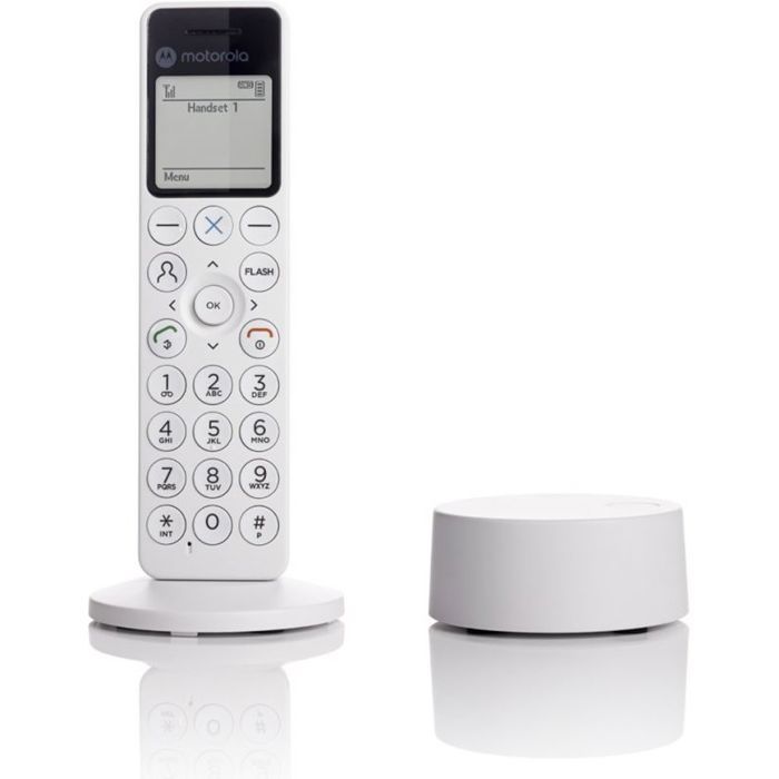 Telephone DECT sans fil Motorola DOT4 avec repondeur - vue 1