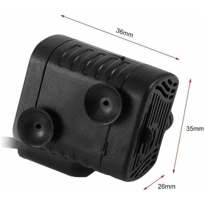 Pompe à Eau Ultra Silencieuse - 48GPH 180L H 3W Petite - Aquarium Bassin Tortue