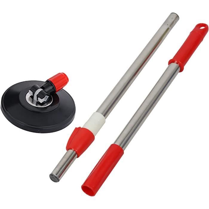 Spin Mop Pole Handle Rotating Mop Télescopique Remplacement Poignée Mop