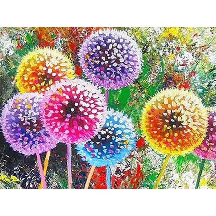 Meecaa Kit de peinture diamant avec outils, motif citrouille, fruits d' automne à faire soi-même, 5D, point de croix, mosaïque diamant, 30 x 25 cm (voiture