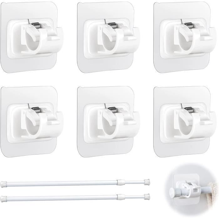 Lot De 6 Supports Muraux Pour Distributeur De Savon, Shampooing, Gel Douche, Support Mural Pour Lot De 6 Supports Muraux Pour Distributeur De Savon, Shampooing, Gel Douche, Support Mural Pour