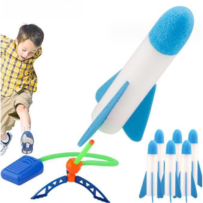 Fusée Jouet, Fusee Jeux Enfants extérieur, Lanceur de Fusée à Pédale