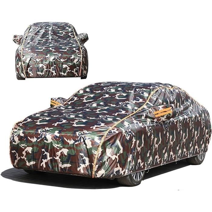 Royomal Housse Voiture Complète Universelle 430x160x120cm - Bâche Anti-UV Neige Imperméable Respirante