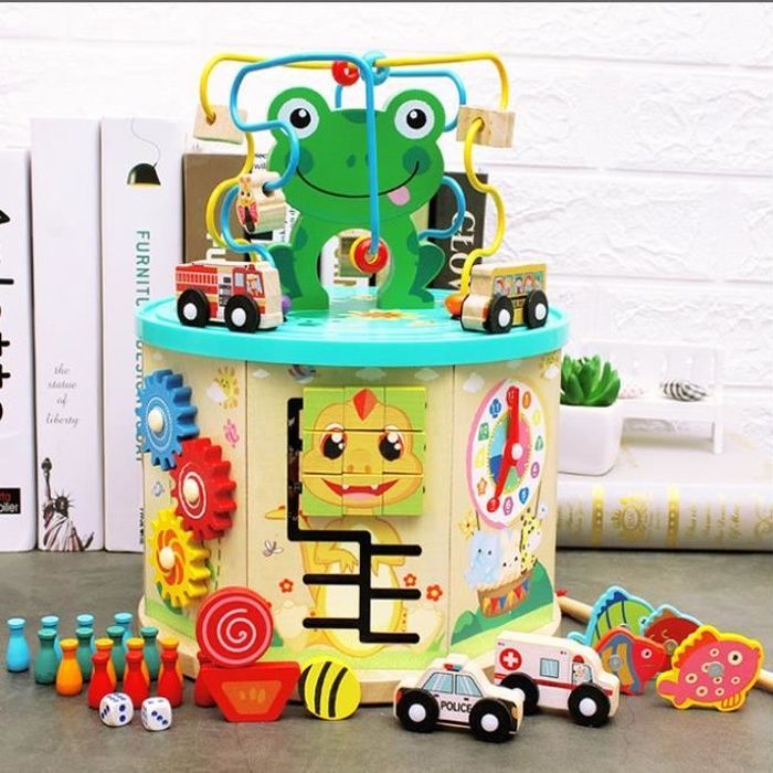 Grand 7 En 1 Perle Maze Cube First Toddlers Apprentissage Bois Activite Centre Educatifs Pour Bebe Cdiscount Jeux Jouets Grand 7 En 1 Perle Maze Cube First Toddlers Apprentissage Bois Activite Centre Educatifs Pour Bebe Cdiscount Jeux Jouets