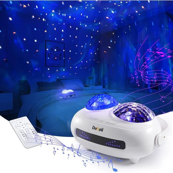 Projecteur Ciel Etoile Galaxy Projector Lampe de projecteur Plafond  Projecteur de veilleuse avec télécommande et haut-parleur de64 - Cdiscount  Puériculture & Eveil bébé